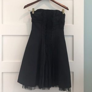 Sexy LBD. Strapless cocktail dress.